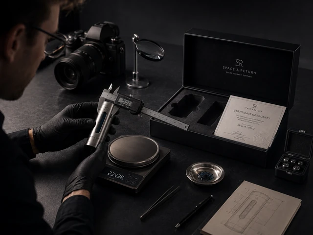 Professional review using photography, caliper and scale