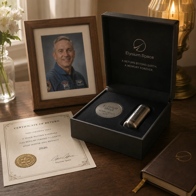 Memorial return presentation and 2026 certificate concept